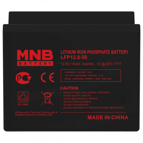 Аккумулятор MNB LFP-12.8-50 на 50 А/ч